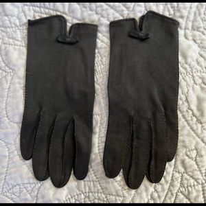Vintage Women’s Black Wrist Gloves S